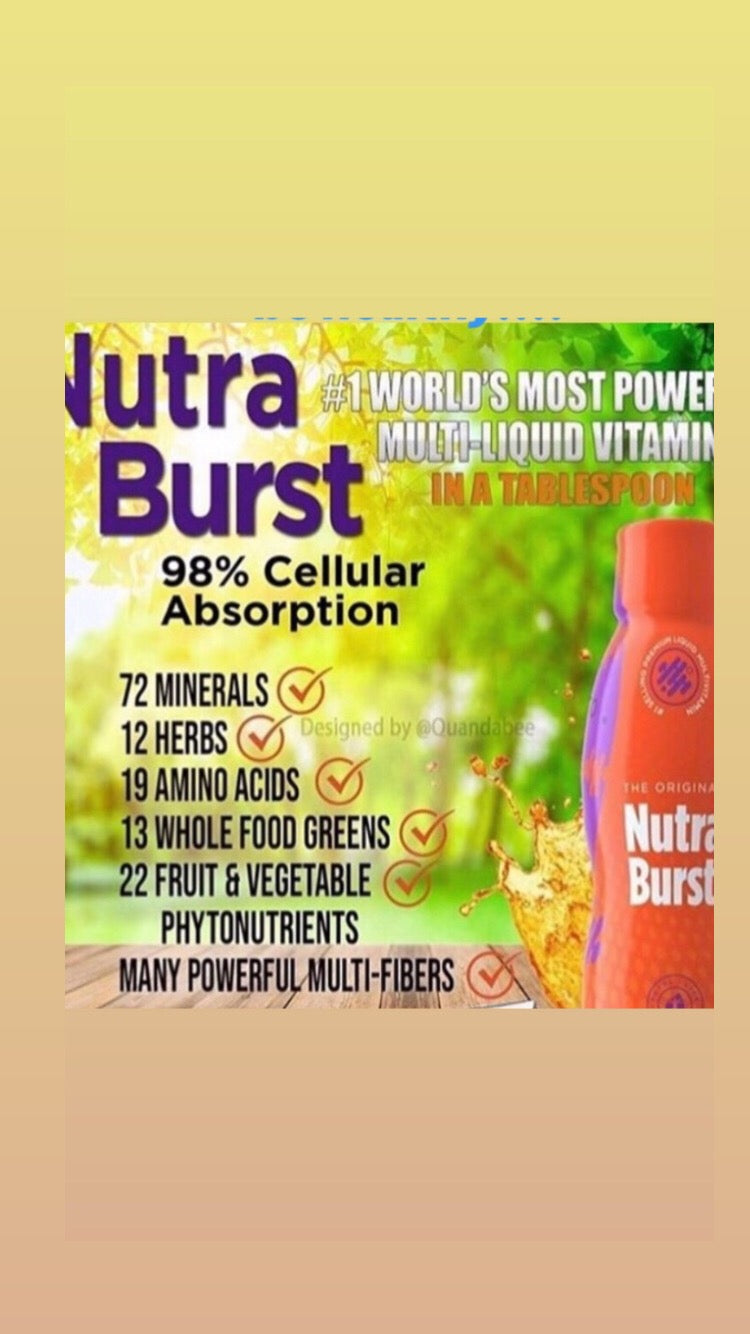 Nutraburst Monthly (30 packs- 60 Serving)