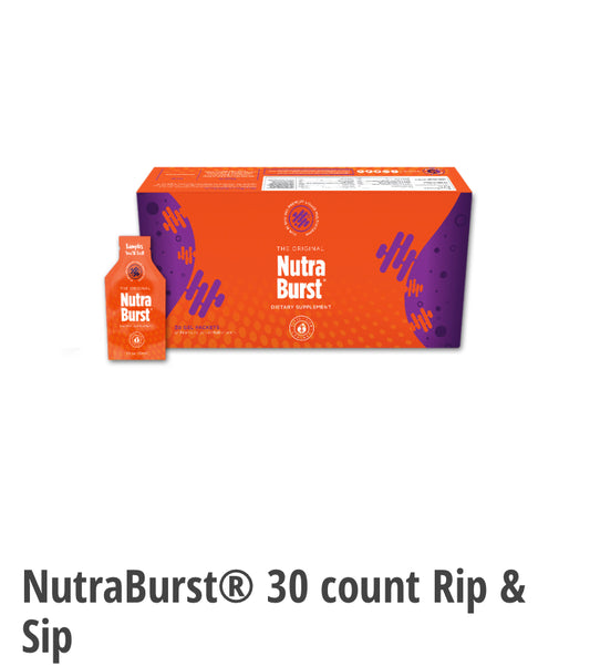 Nutraburst Monthly (30 packs- 60 Serving)